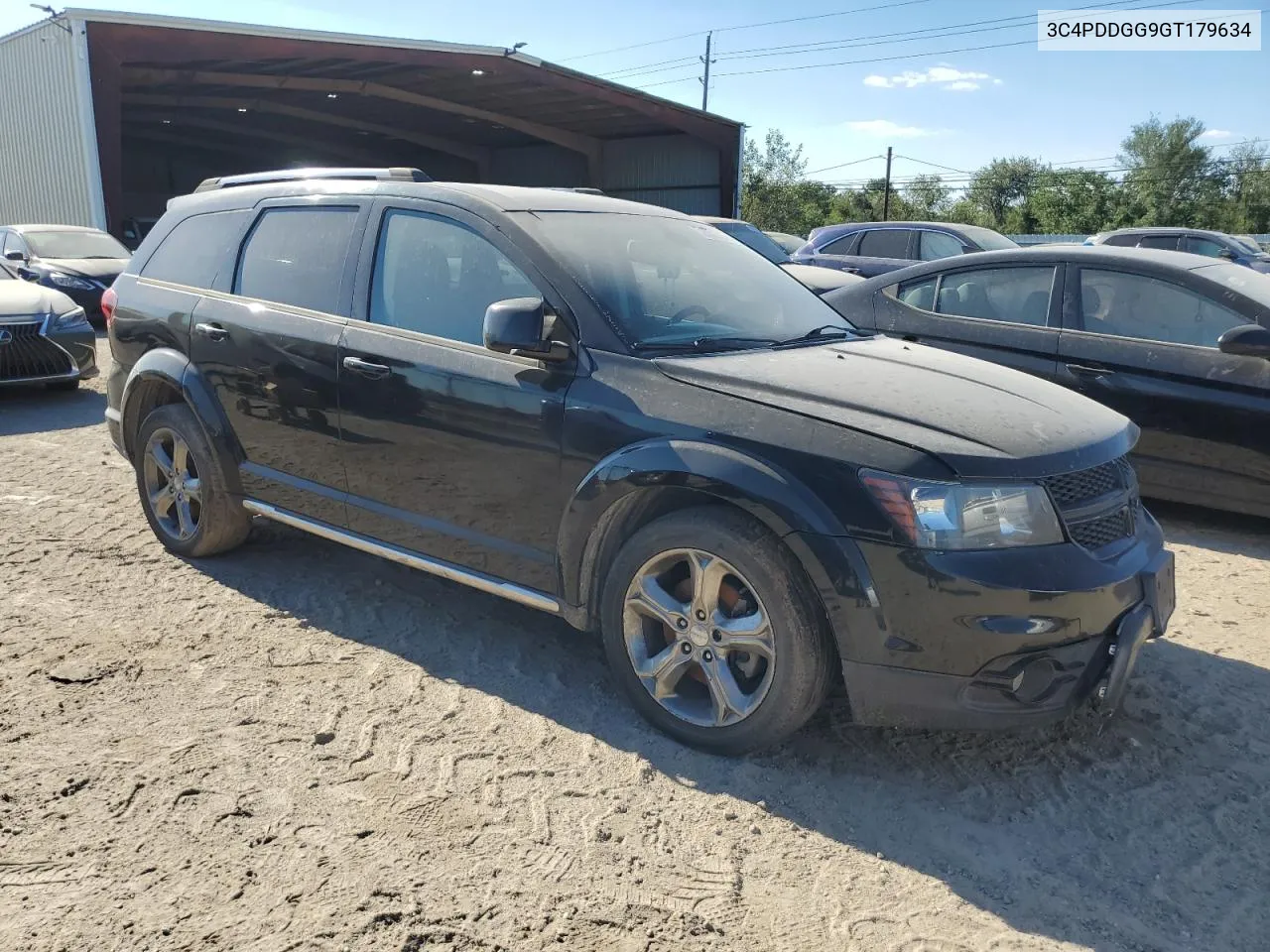 2016 Dodge Journey Crossroad VIN: 3C4PDDGG9GT179634 Lot: 72952324