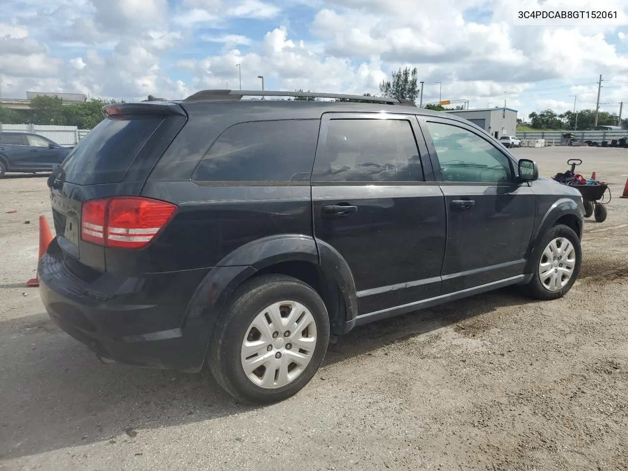 2016 Dodge Journey Se VIN: 3C4PDCAB8GT152061 Lot: 73024144