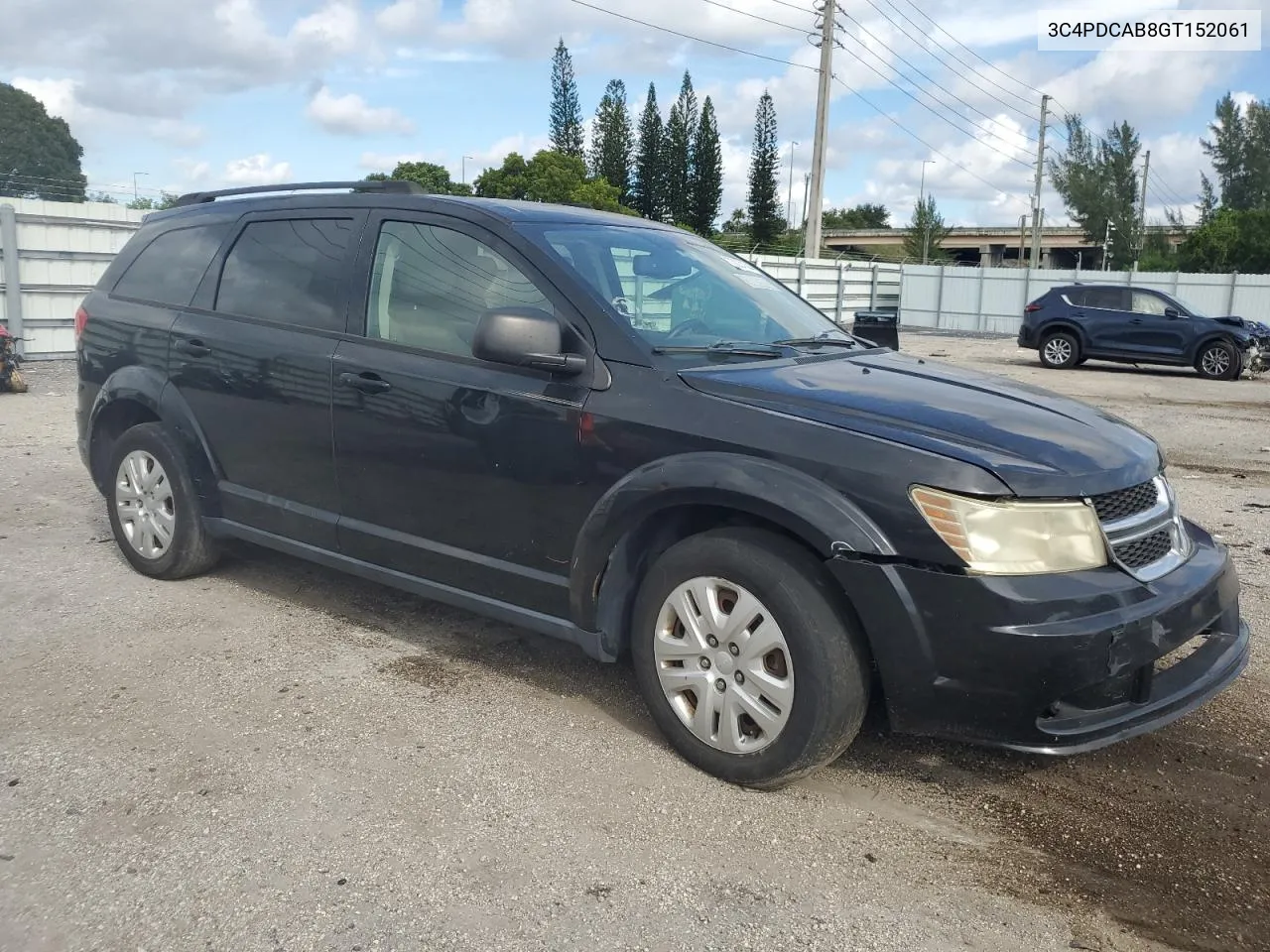 2016 Dodge Journey Se VIN: 3C4PDCAB8GT152061 Lot: 73024144