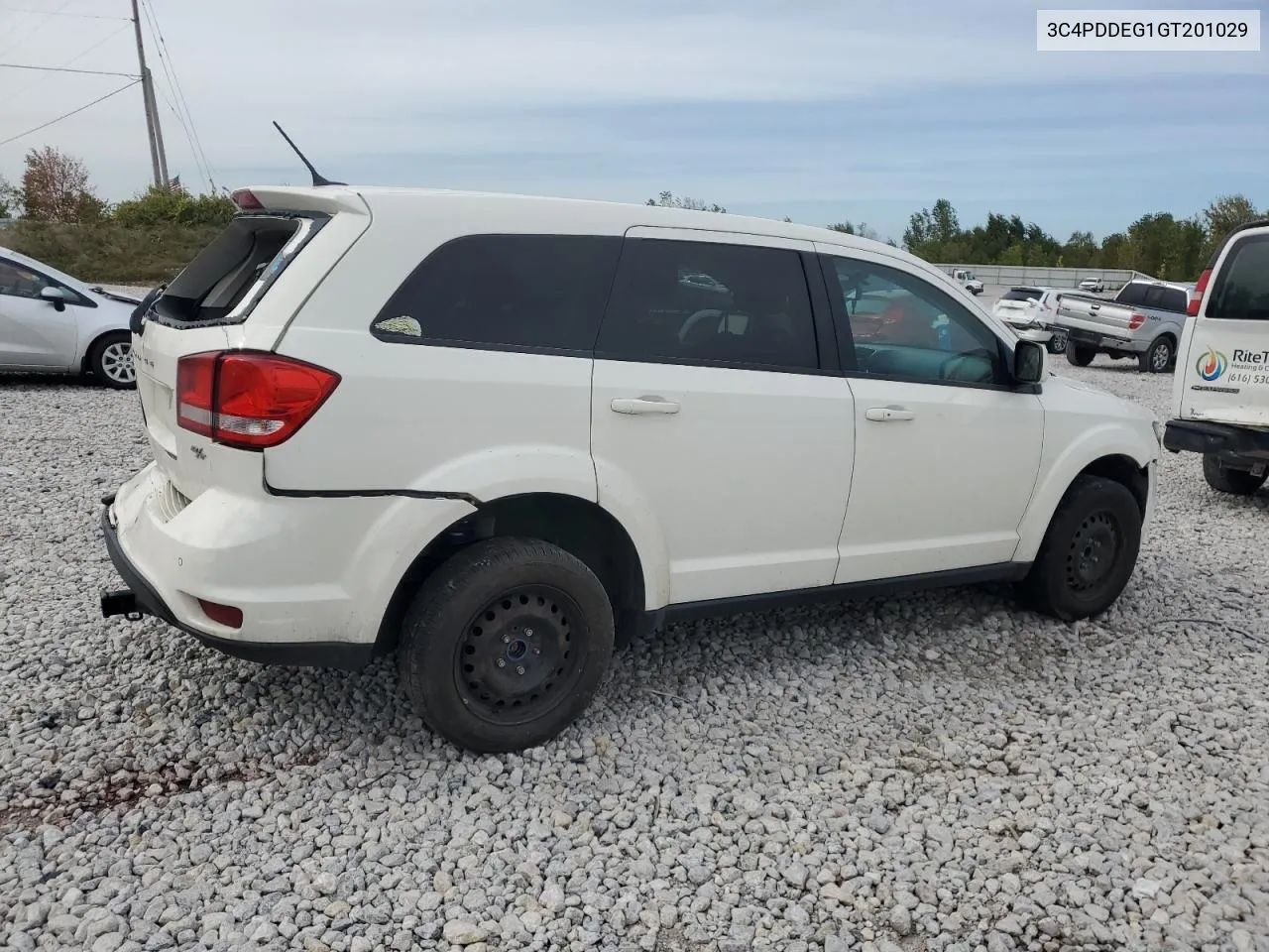 2016 Dodge Journey R/T VIN: 3C4PDDEG1GT201029 Lot: 73086284