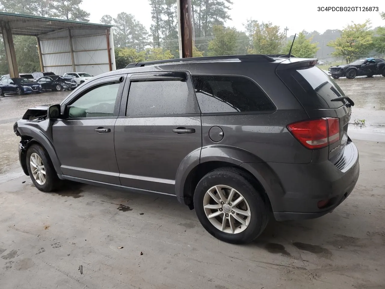 2016 Dodge Journey Sxt VIN: 3C4PDCBG2GT126873 Lot: 73160484