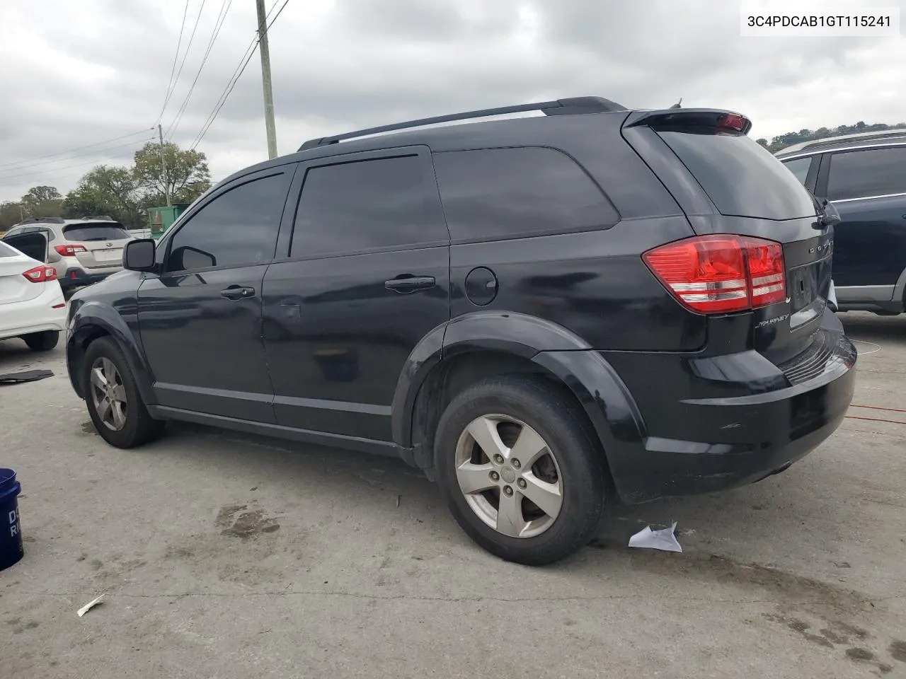 2016 Dodge Journey Se VIN: 3C4PDCAB1GT115241 Lot: 73173744