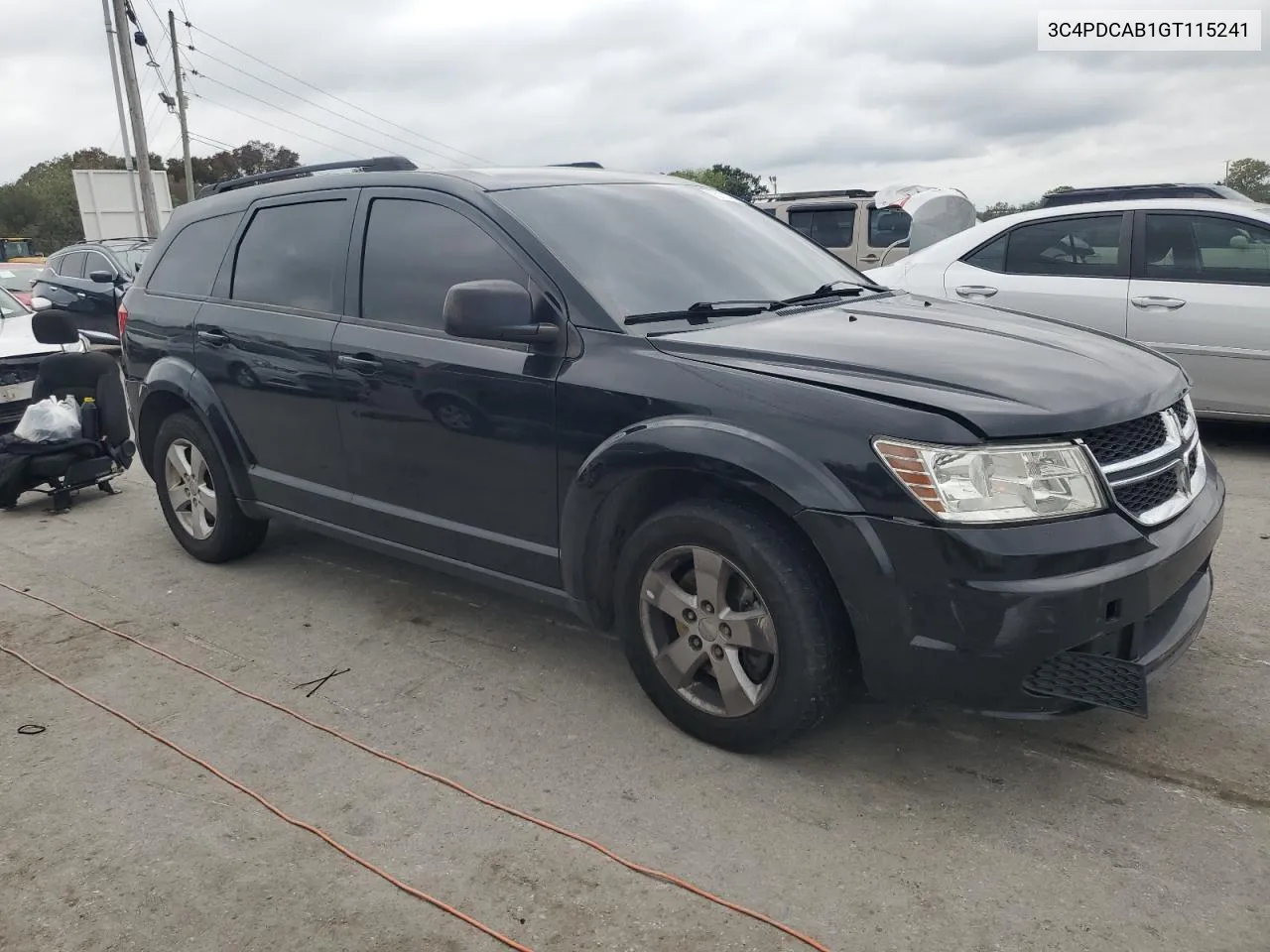 2016 Dodge Journey Se VIN: 3C4PDCAB1GT115241 Lot: 73173744