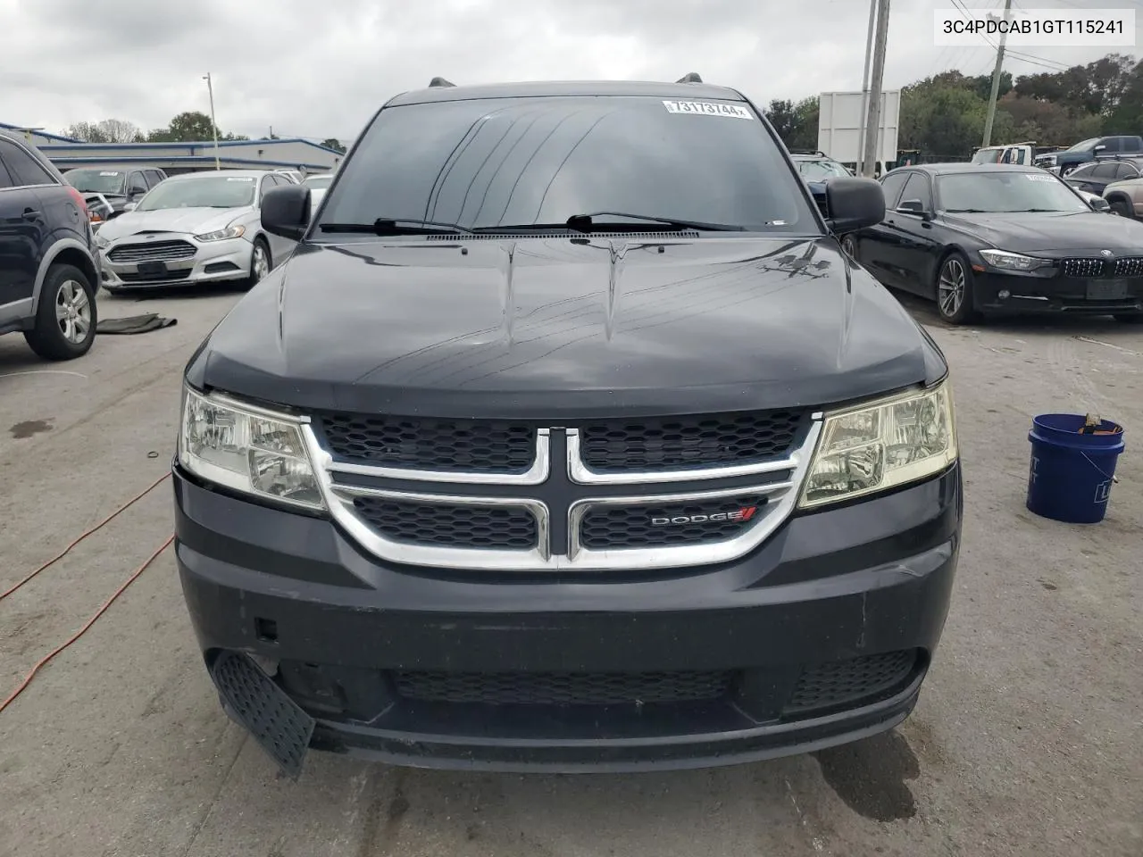 2016 Dodge Journey Se VIN: 3C4PDCAB1GT115241 Lot: 73173744