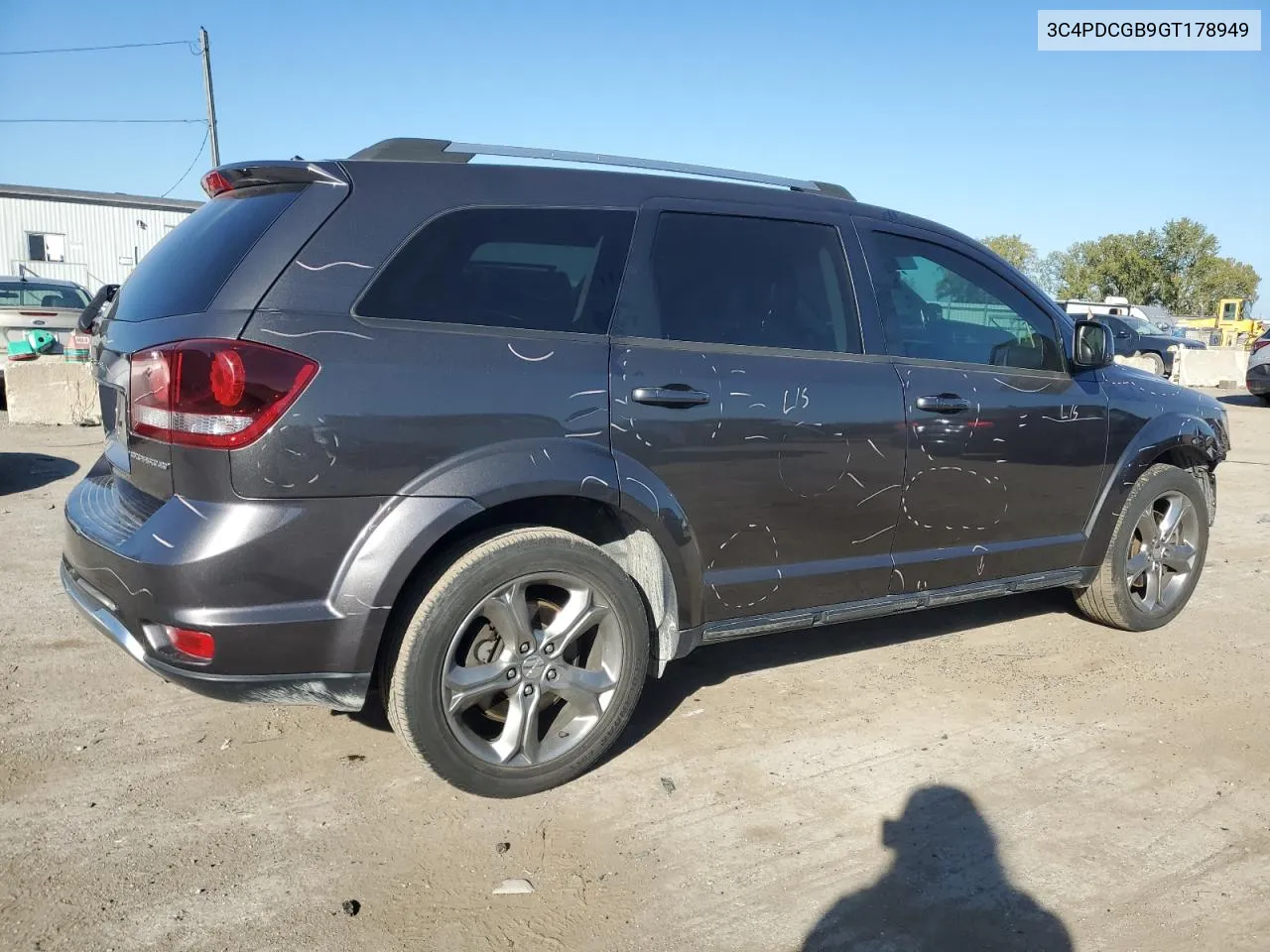 3C4PDCGB9GT178949 2016 Dodge Journey Crossroad