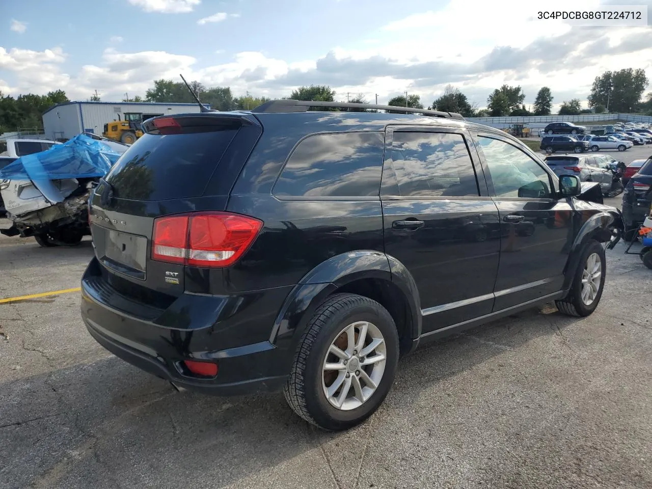 2016 Dodge Journey Sxt VIN: 3C4PDCBG8GT224712 Lot: 73516634