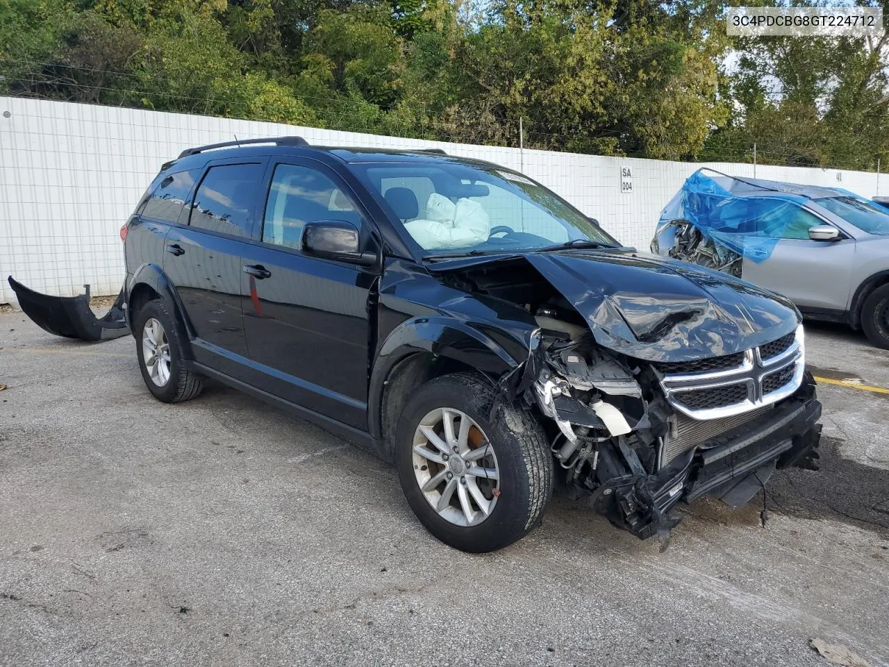 2016 Dodge Journey Sxt VIN: 3C4PDCBG8GT224712 Lot: 73516634