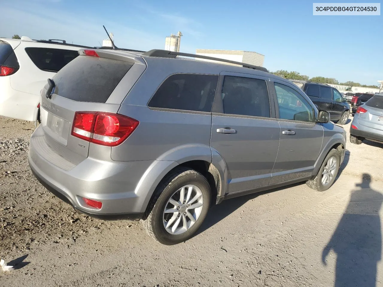 2016 Dodge Journey Sxt VIN: 3C4PDDBG4GT204530 Lot: 73593104