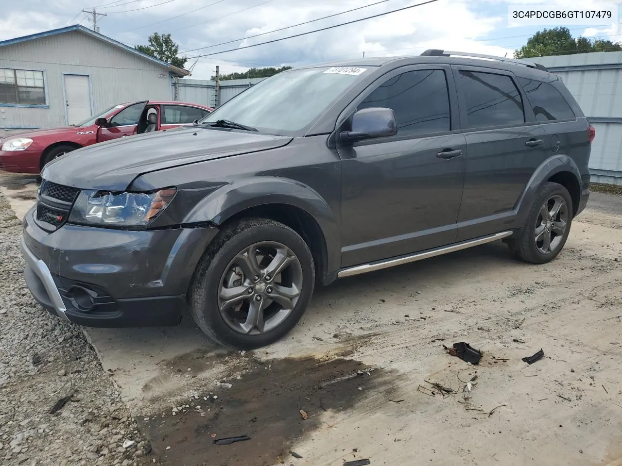 2016 Dodge Journey Crossroad VIN: 3C4PDCGB6GT107479 Lot: 73701294