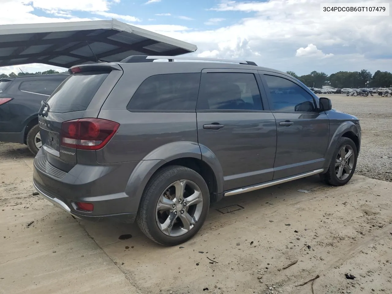 2016 Dodge Journey Crossroad VIN: 3C4PDCGB6GT107479 Lot: 73701294