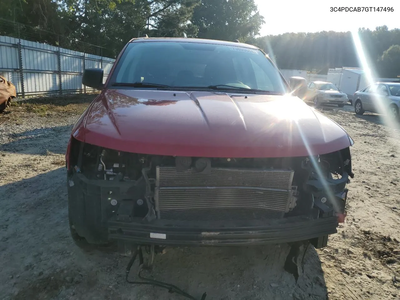 2016 Dodge Journey Se VIN: 3C4PDCAB7GT147496 Lot: 73809864