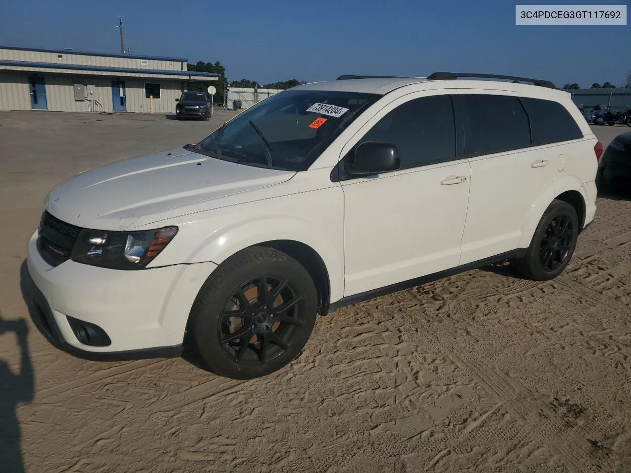 2016 Dodge Journey R/T VIN: 3C4PDCEG3GT117692 Lot: 73914204