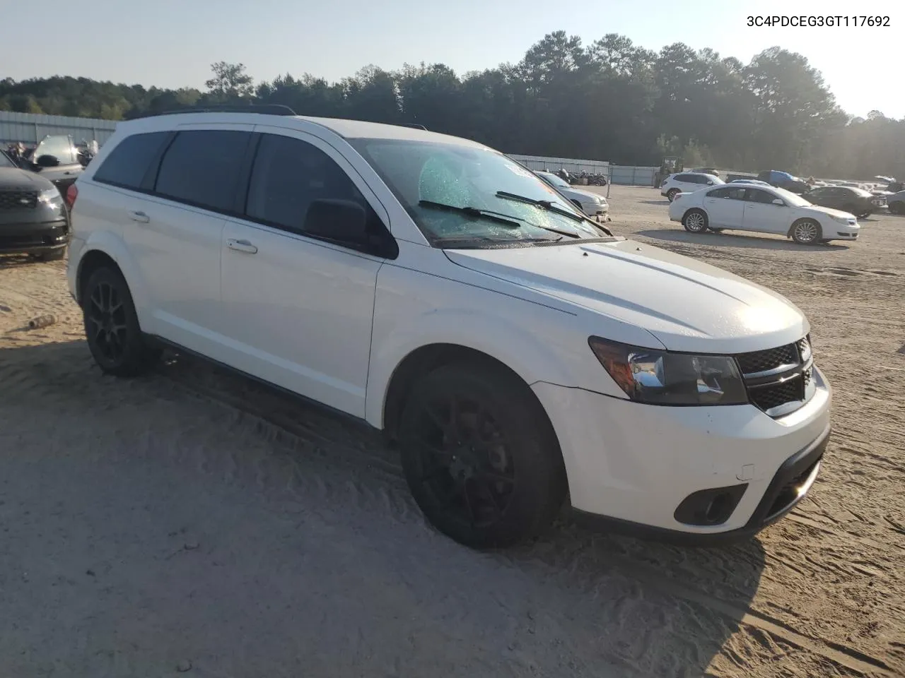 2016 Dodge Journey R/T VIN: 3C4PDCEG3GT117692 Lot: 73914204