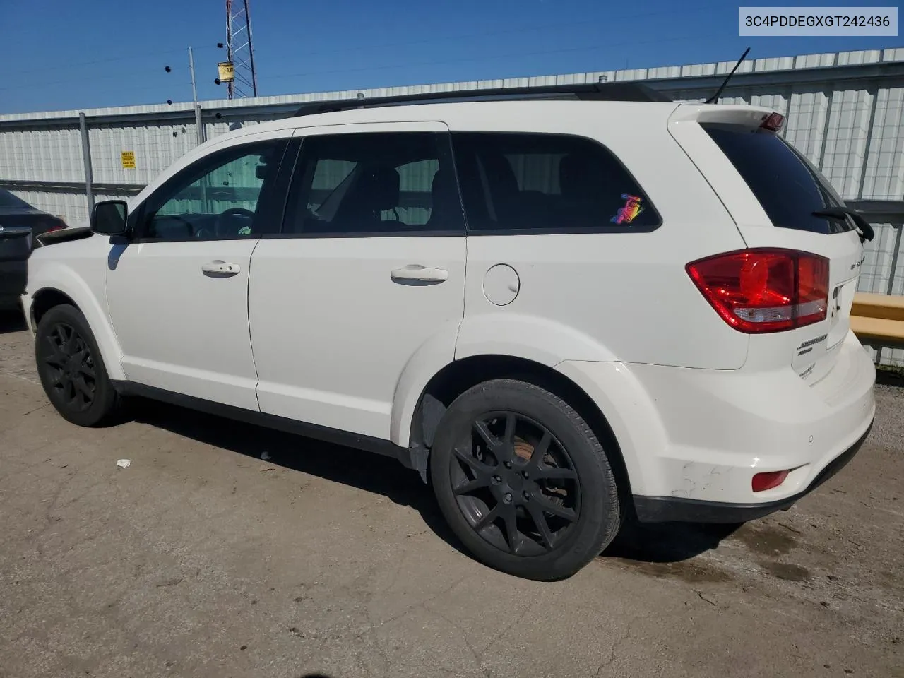 2016 Dodge Journey R/T VIN: 3C4PDDEGXGT242436 Lot: 73956464