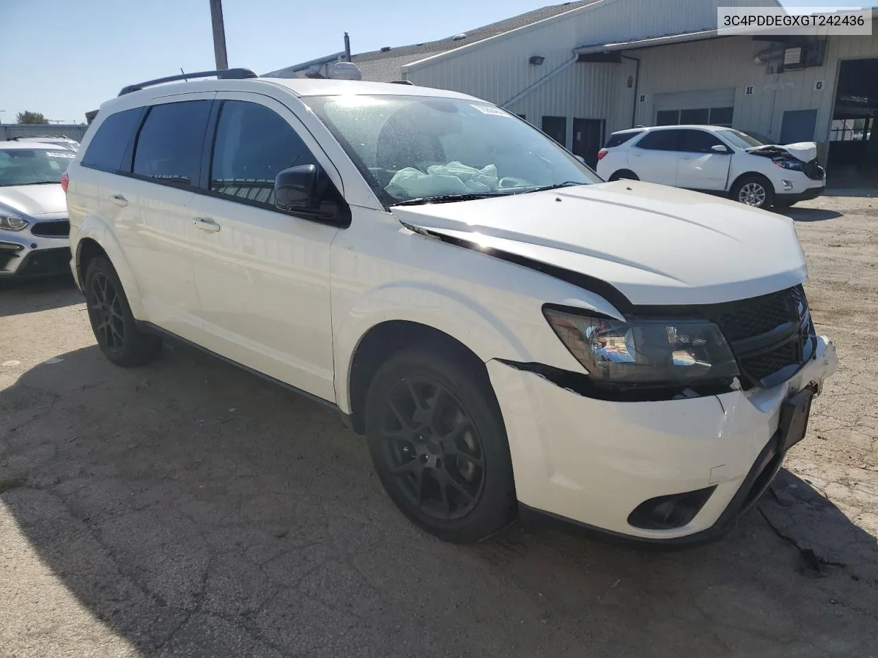 2016 Dodge Journey R/T VIN: 3C4PDDEGXGT242436 Lot: 73956464