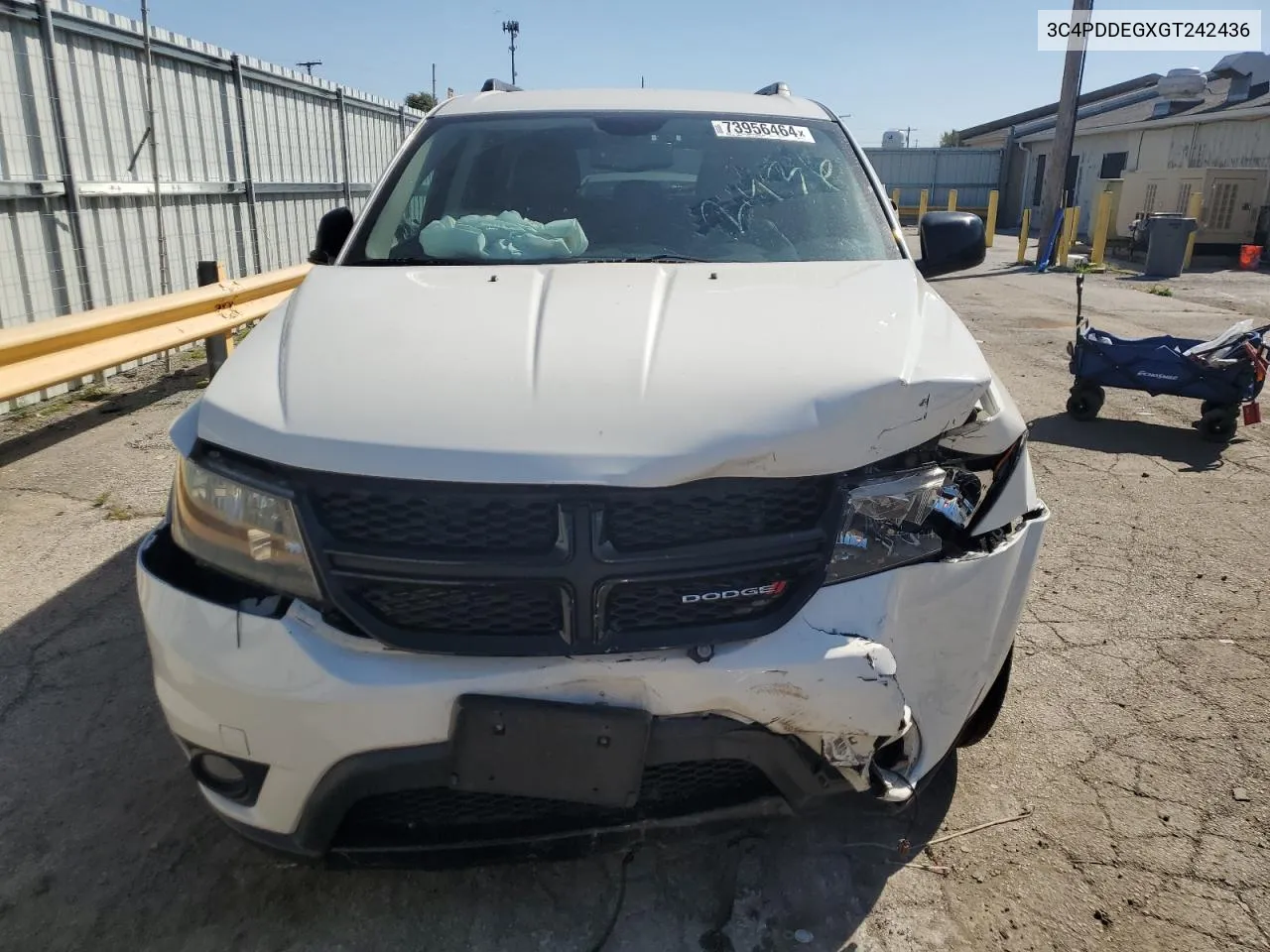 2016 Dodge Journey R/T VIN: 3C4PDDEGXGT242436 Lot: 73956464