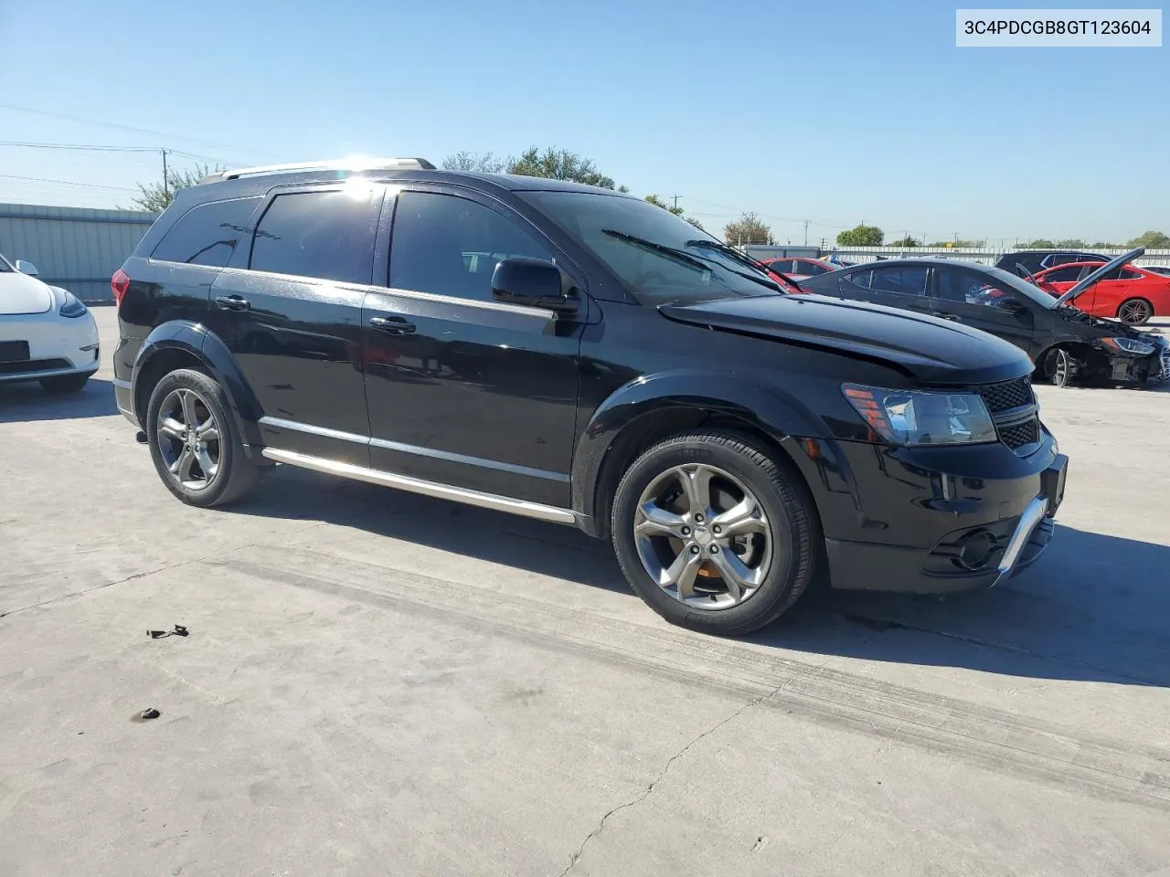 2016 Dodge Journey Crossroad VIN: 3C4PDCGB8GT123604 Lot: 73994664