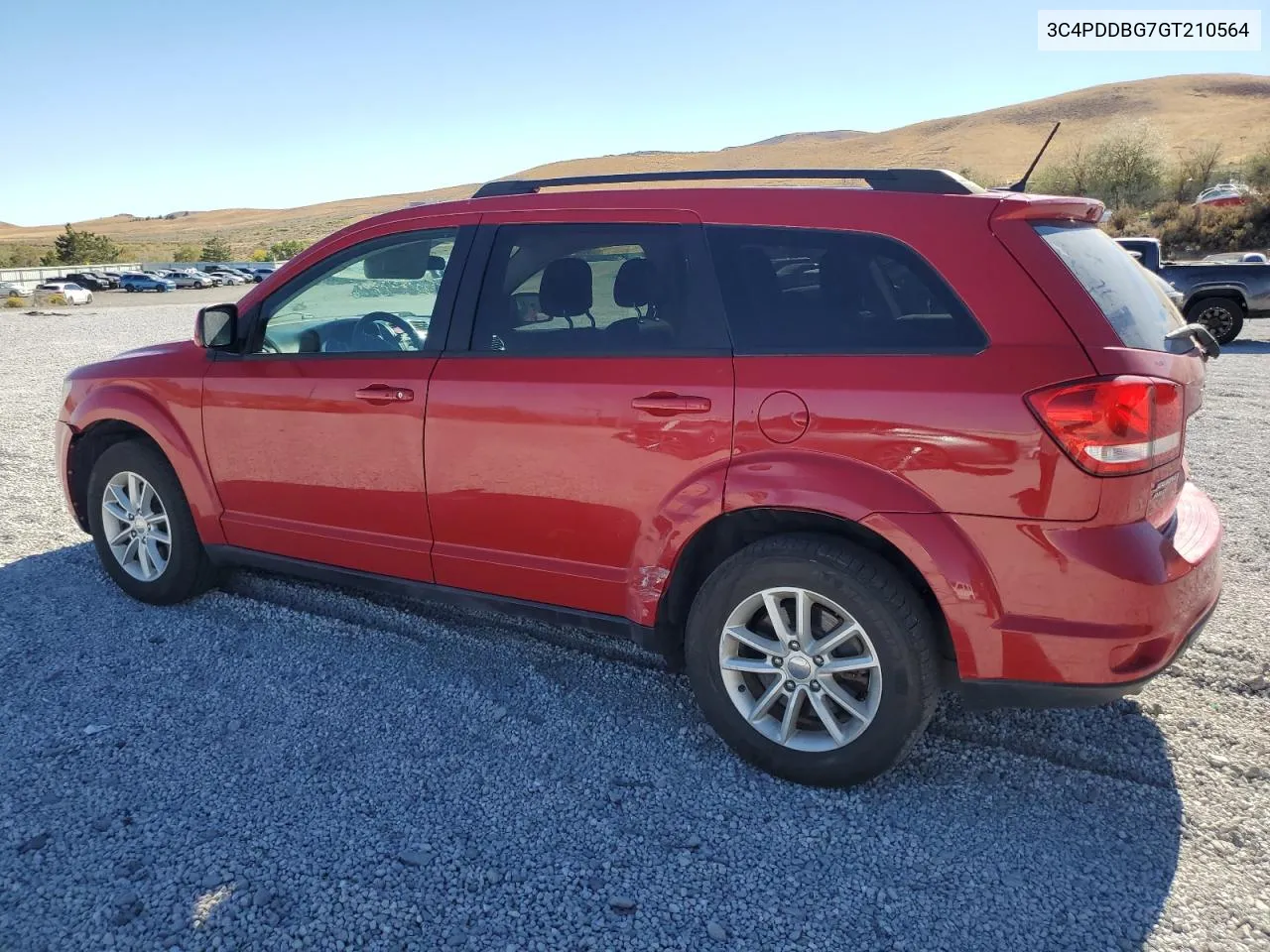 2016 Dodge Journey Sxt VIN: 3C4PDDBG7GT210564 Lot: 74332394