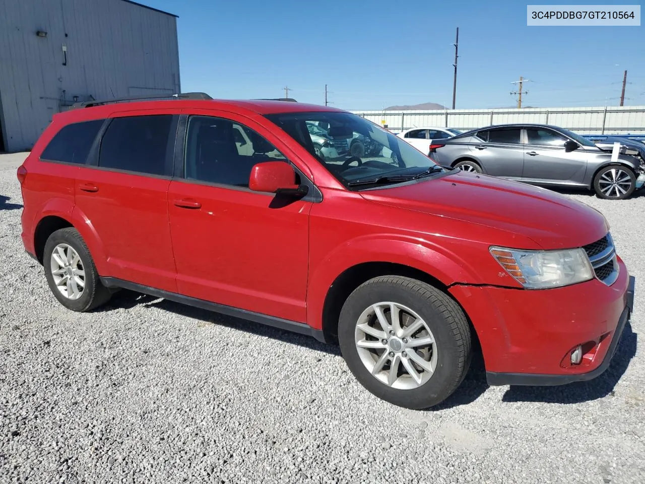 2016 Dodge Journey Sxt VIN: 3C4PDDBG7GT210564 Lot: 74332394