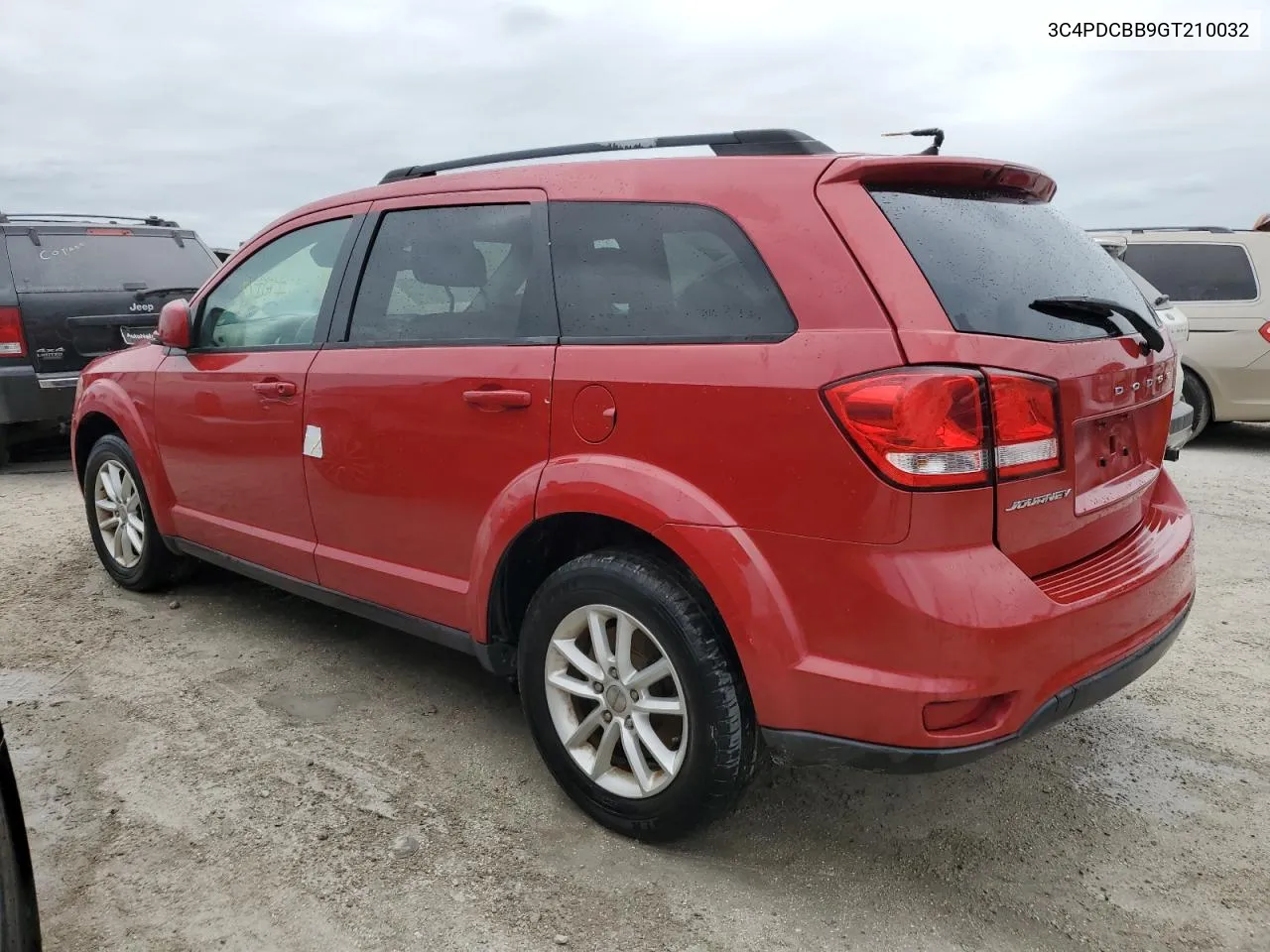 2016 Dodge Journey Sxt VIN: 3C4PDCBB9GT210032 Lot: 74371504