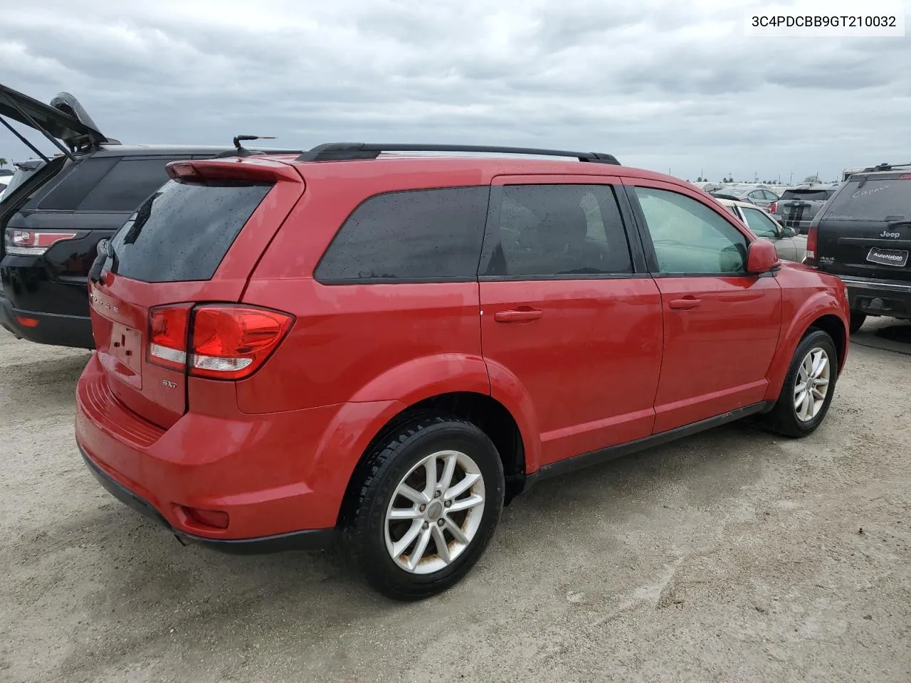 2016 Dodge Journey Sxt VIN: 3C4PDCBB9GT210032 Lot: 74371504