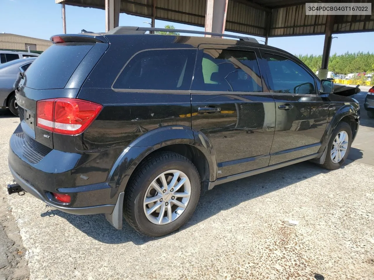 2016 Dodge Journey Sxt VIN: 3C4PDCBG4GT167022 Lot: 74606304