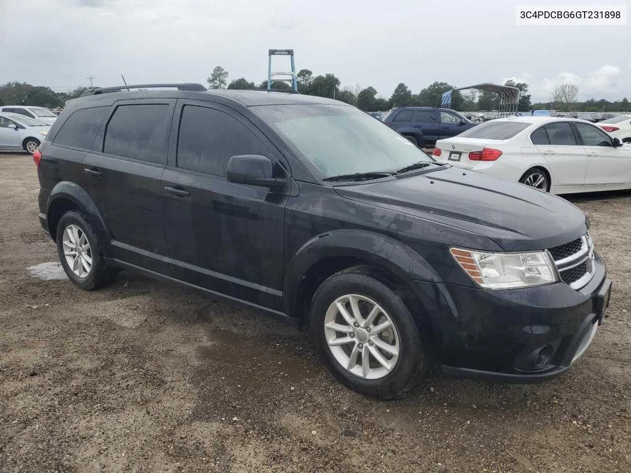 2016 Dodge Journey Sxt VIN: 3C4PDCBG6GT231898 Lot: 74632994