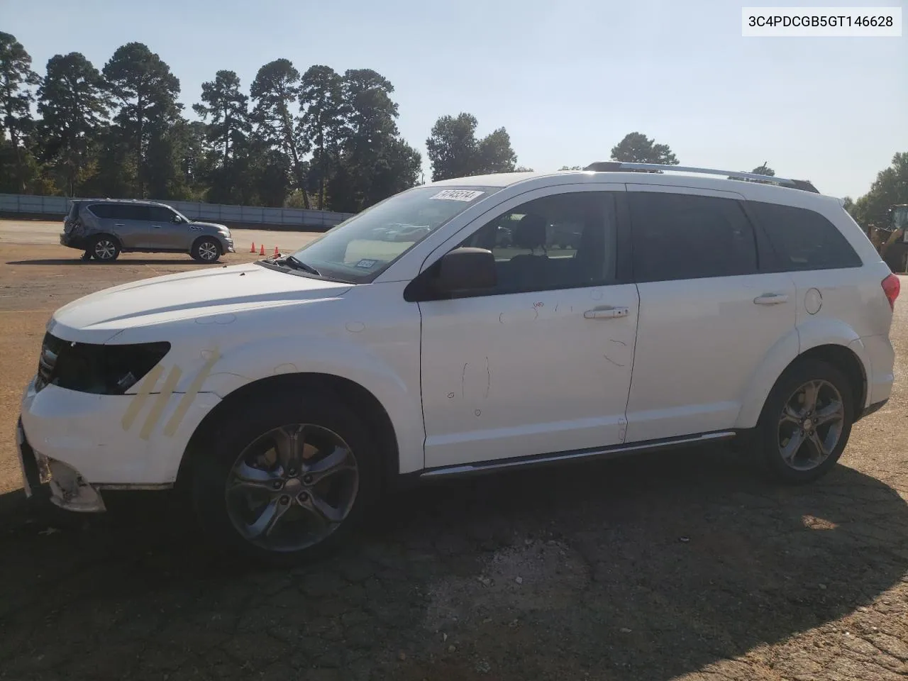 2016 Dodge Journey Crossroad VIN: 3C4PDCGB5GT146628 Lot: 74745514