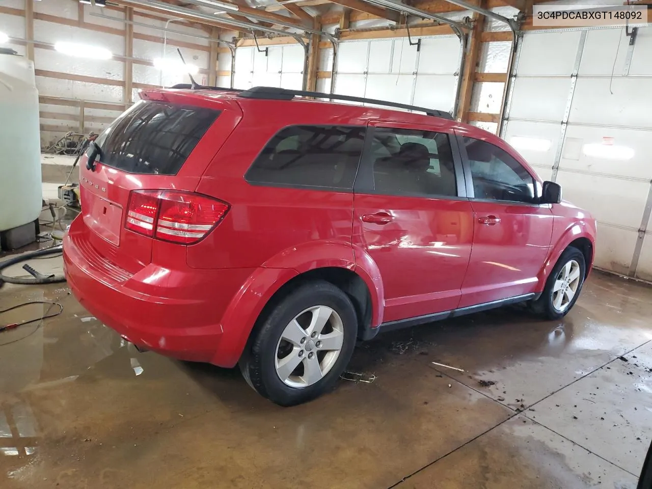 2016 Dodge Journey Se VIN: 3C4PDCABXGT148092 Lot: 74749554