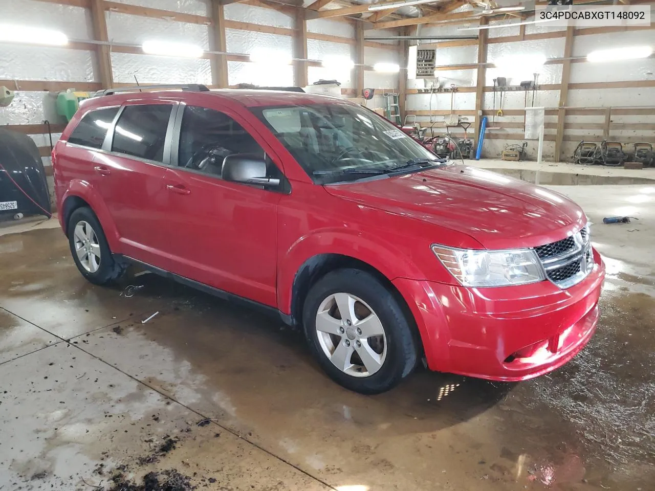 2016 Dodge Journey Se VIN: 3C4PDCABXGT148092 Lot: 74749554