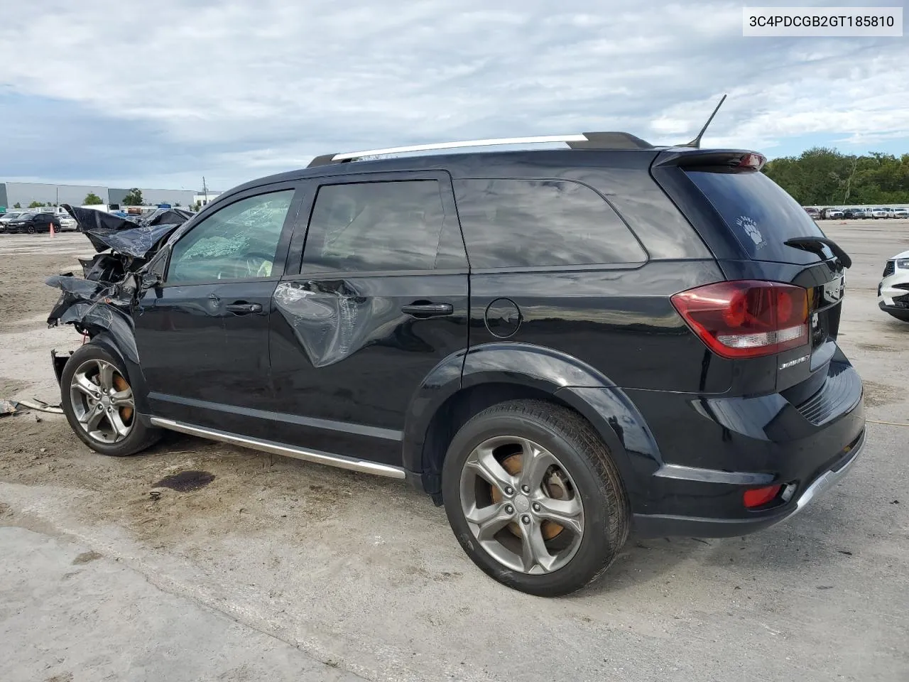 2016 Dodge Journey Crossroad VIN: 3C4PDCGB2GT185810 Lot: 74984254