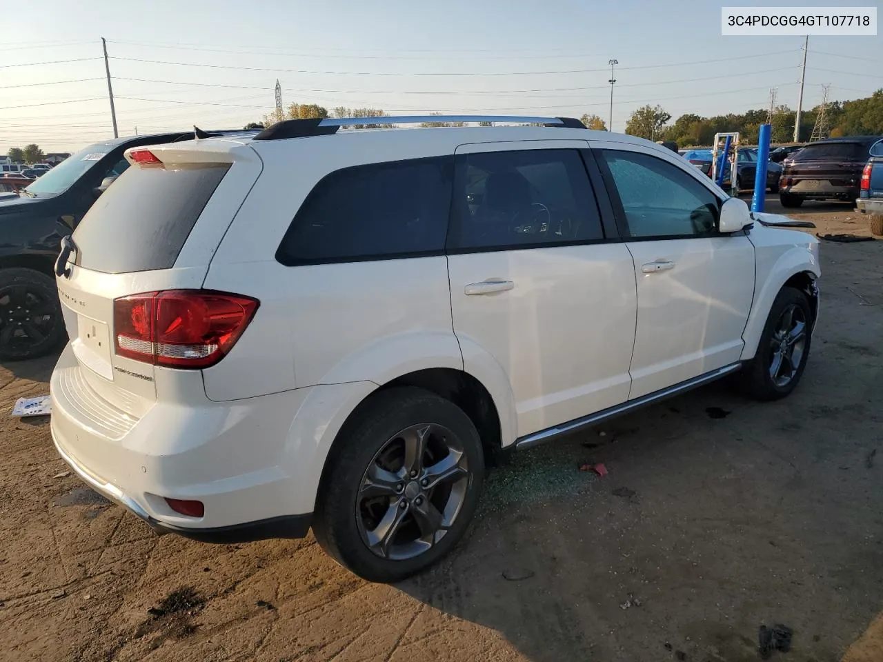 2016 Dodge Journey Crossroad VIN: 3C4PDCGG4GT107718 Lot: 75840904