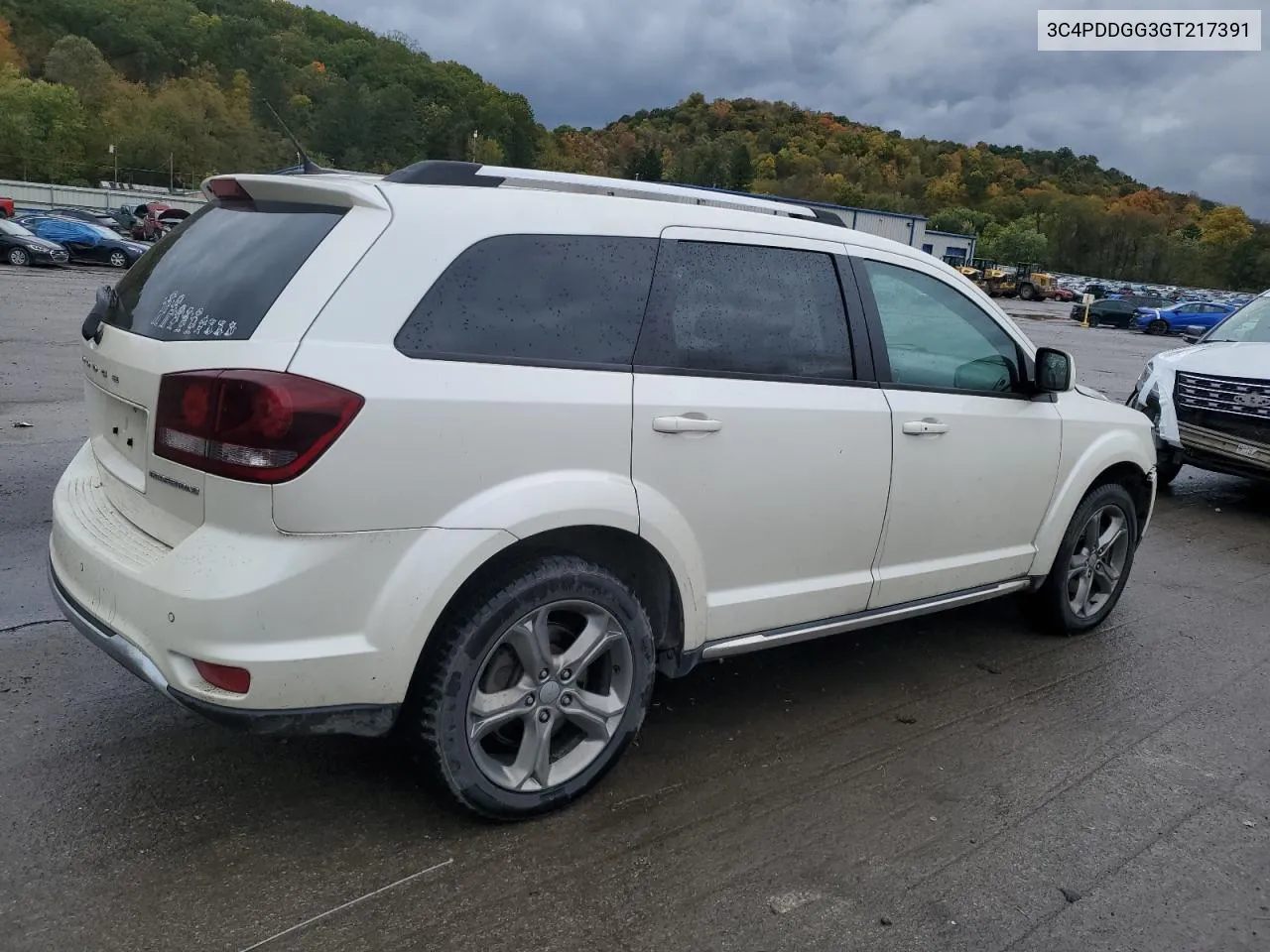 2016 Dodge Journey Crossroad VIN: 3C4PDDGG3GT217391 Lot: 75841464