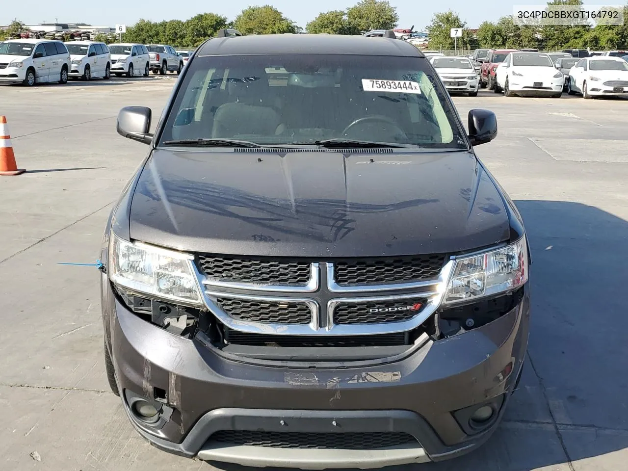 3C4PDCBBXGT164792 2016 Dodge Journey Sxt