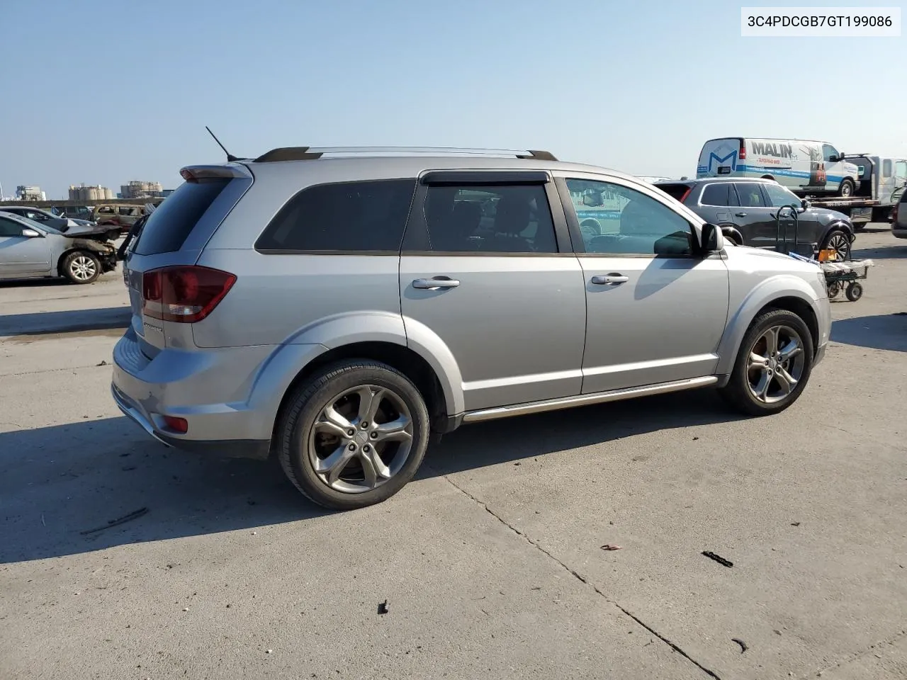 2016 Dodge Journey Crossroad VIN: 3C4PDCGB7GT199086 Lot: 75905044