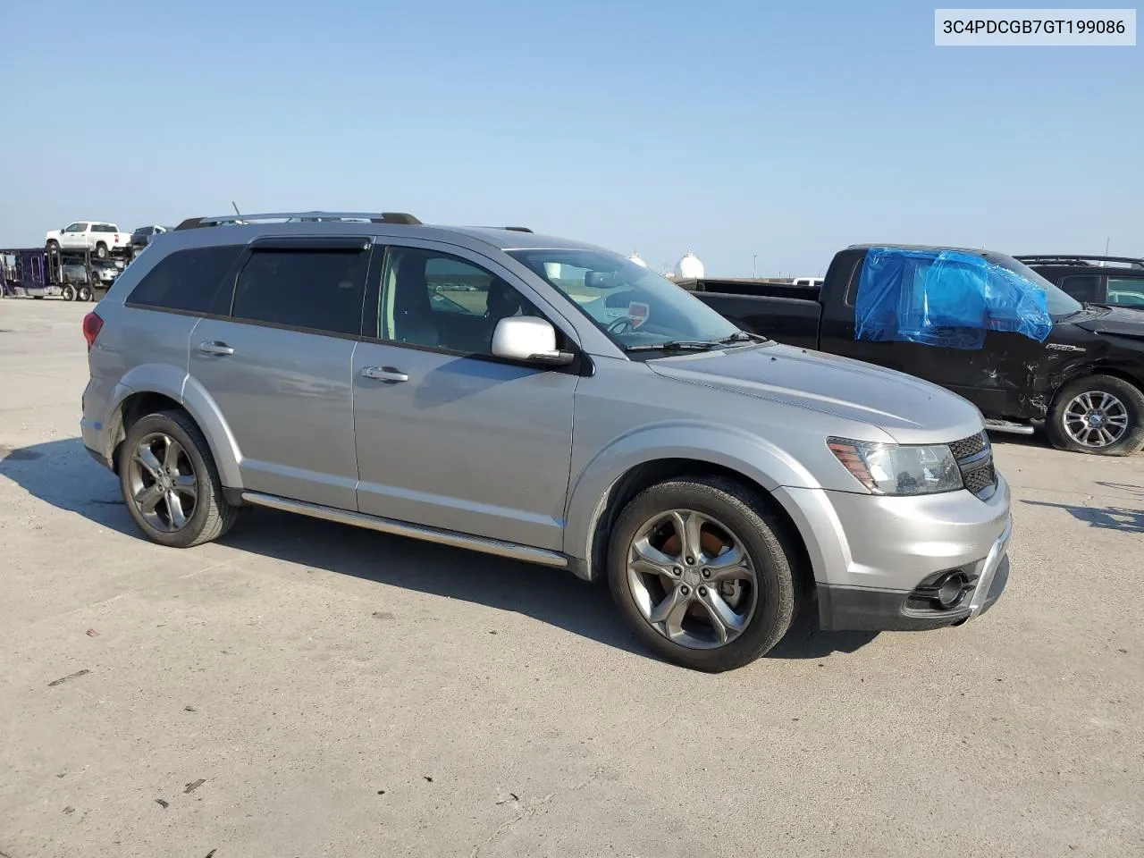 2016 Dodge Journey Crossroad VIN: 3C4PDCGB7GT199086 Lot: 75905044