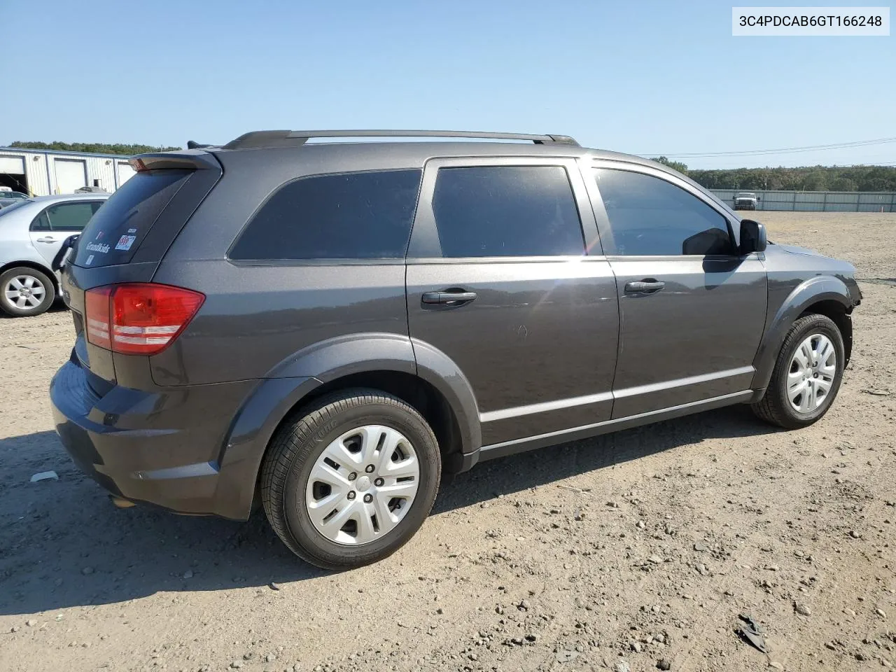 2016 Dodge Journey Se VIN: 3C4PDCAB6GT166248 Lot: 75910604