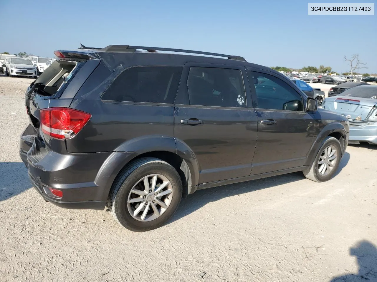 2016 Dodge Journey Sxt VIN: 3C4PDCBB2GT127493 Lot: 76007404