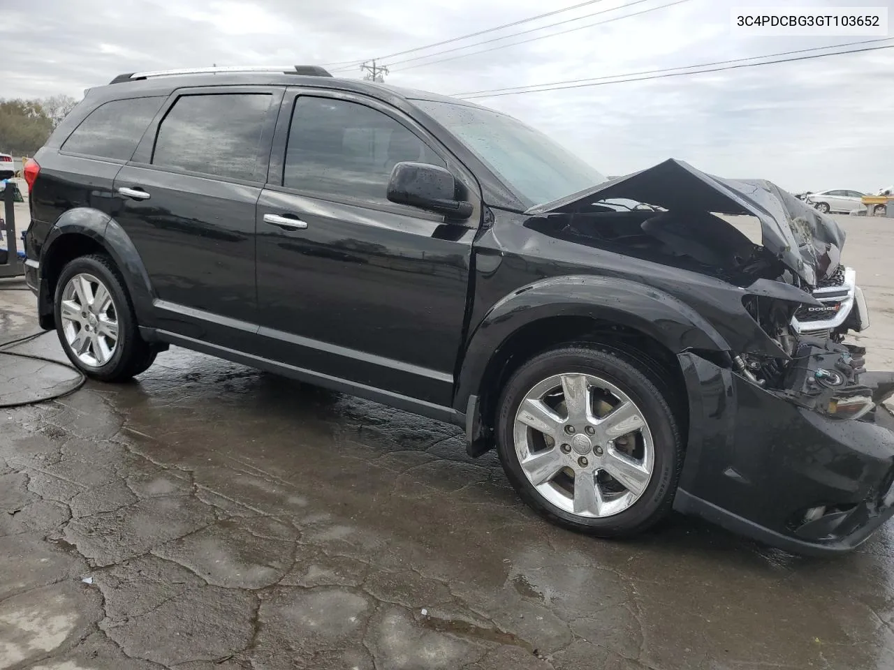 2016 Dodge Journey Sxt VIN: 3C4PDCBG3GT103652 Lot: 76037284