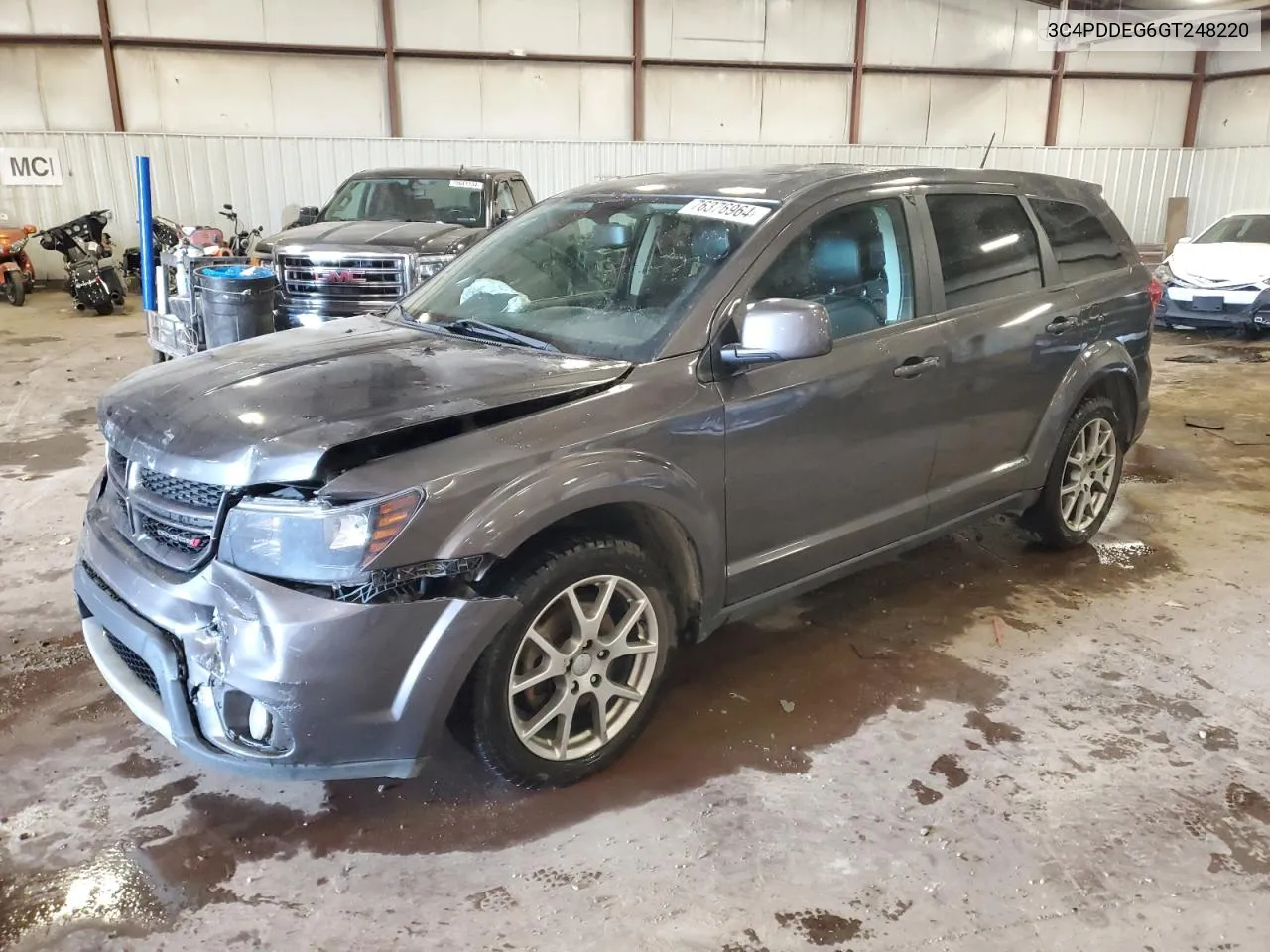 2016 Dodge Journey R/T VIN: 3C4PDDEG6GT248220 Lot: 76376964