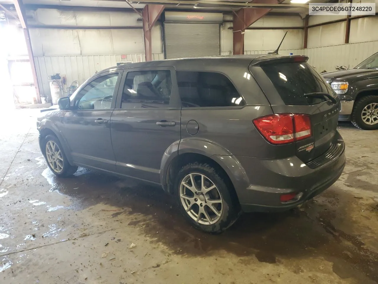 2016 Dodge Journey R/T VIN: 3C4PDDEG6GT248220 Lot: 76376964