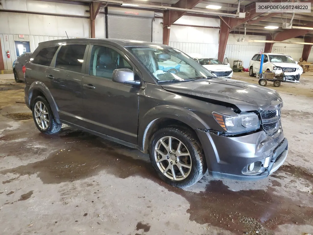 2016 Dodge Journey R/T VIN: 3C4PDDEG6GT248220 Lot: 76376964