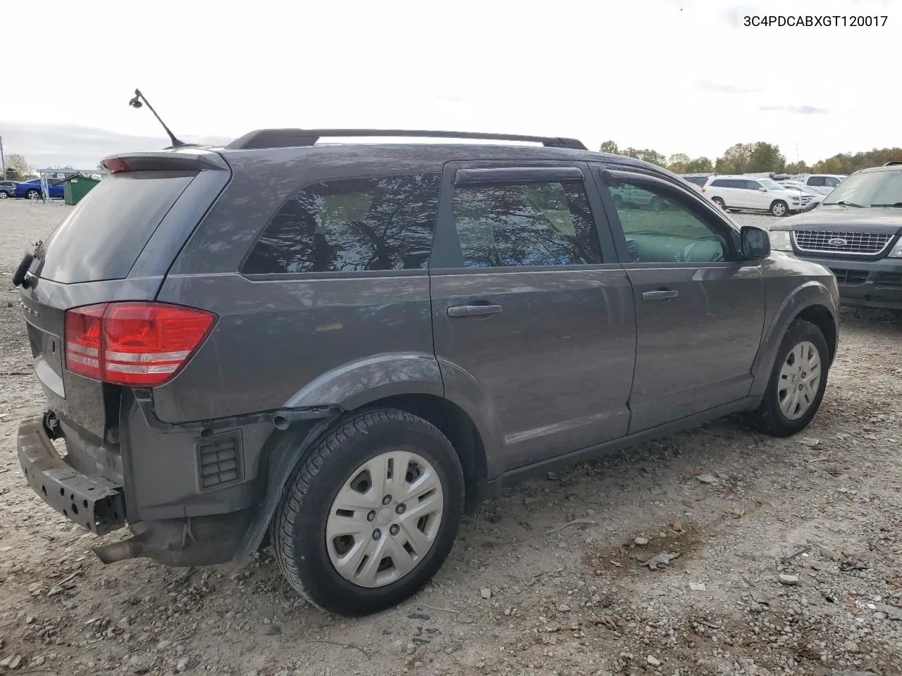 2016 Dodge Journey Se VIN: 3C4PDCABXGT120017 Lot: 76521114