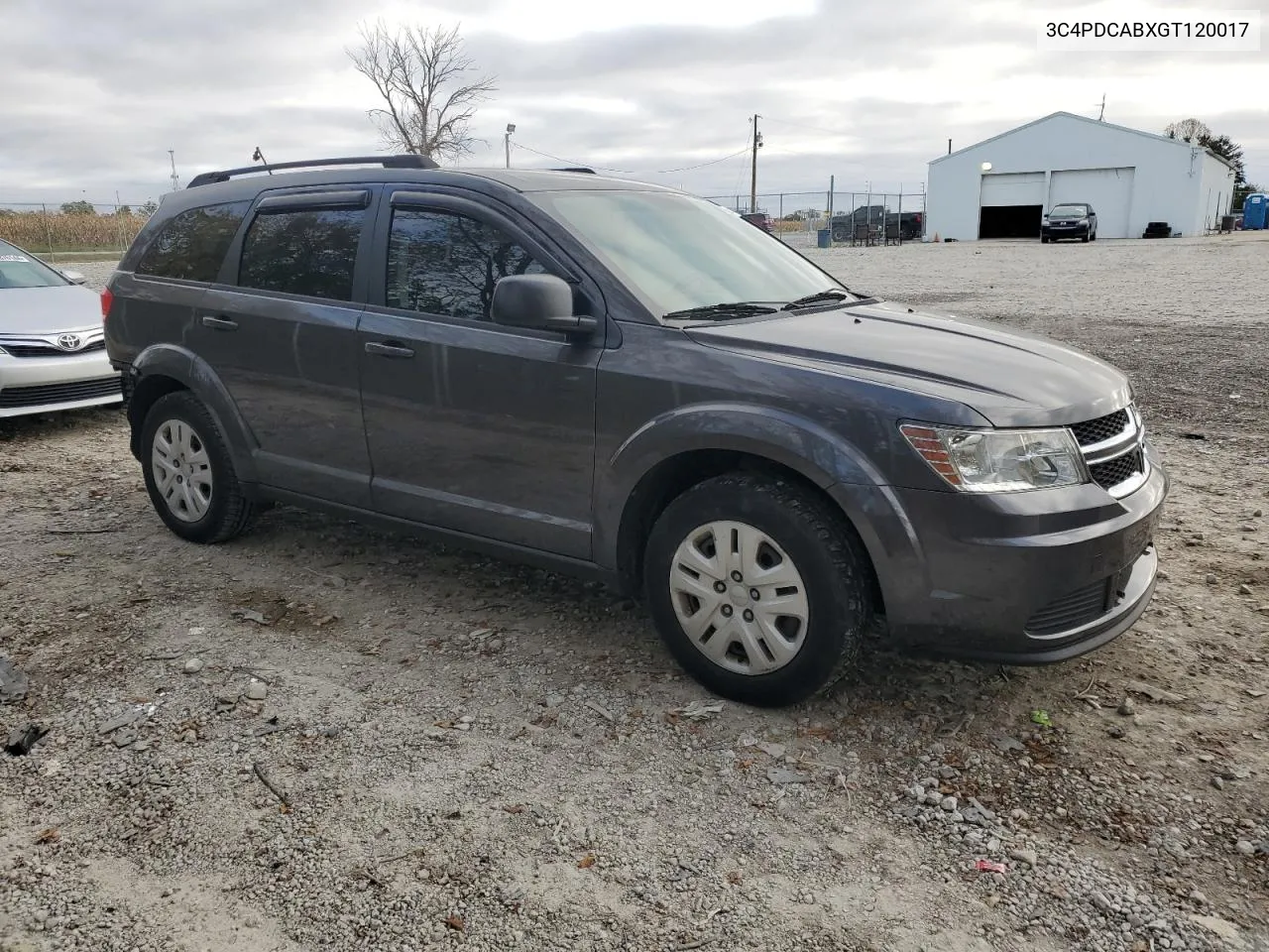 2016 Dodge Journey Se VIN: 3C4PDCABXGT120017 Lot: 76521114