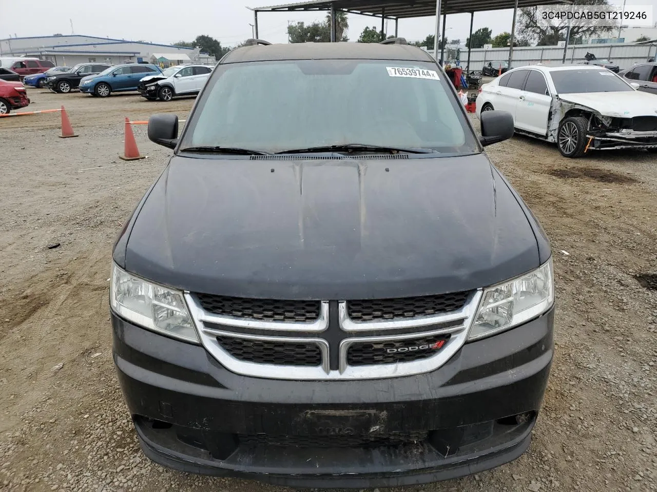 2016 Dodge Journey Se VIN: 3C4PDCAB5GT219246 Lot: 76539744