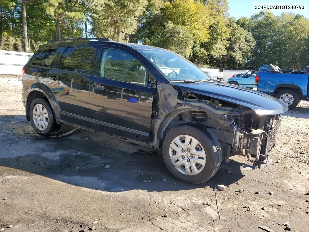 2016 Dodge Journey Se VIN: 3C4PDCAB1GT240790 Lot: 76580644