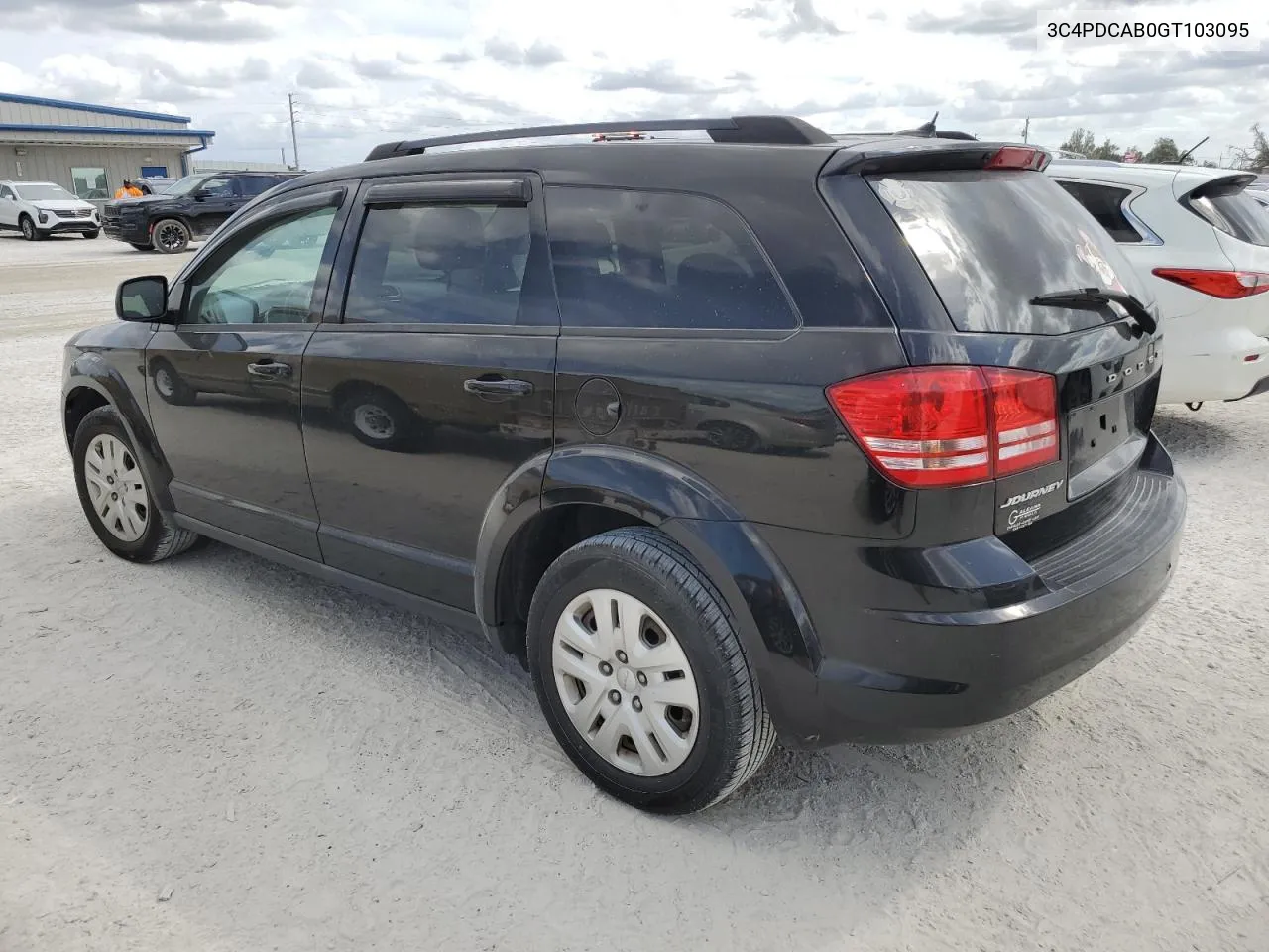 2016 Dodge Journey Se VIN: 3C4PDCAB0GT103095 Lot: 76673244