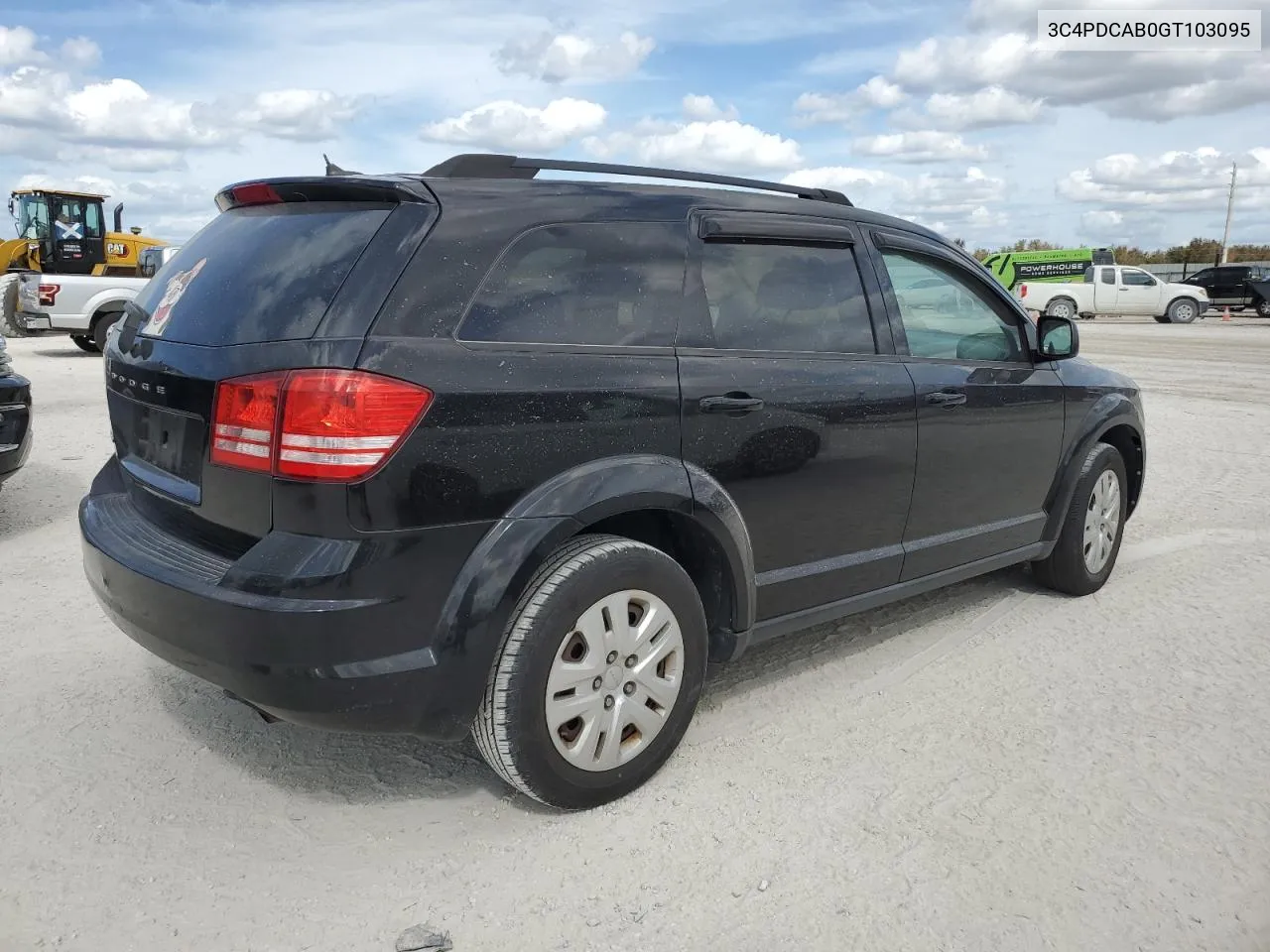 2016 Dodge Journey Se VIN: 3C4PDCAB0GT103095 Lot: 76673244