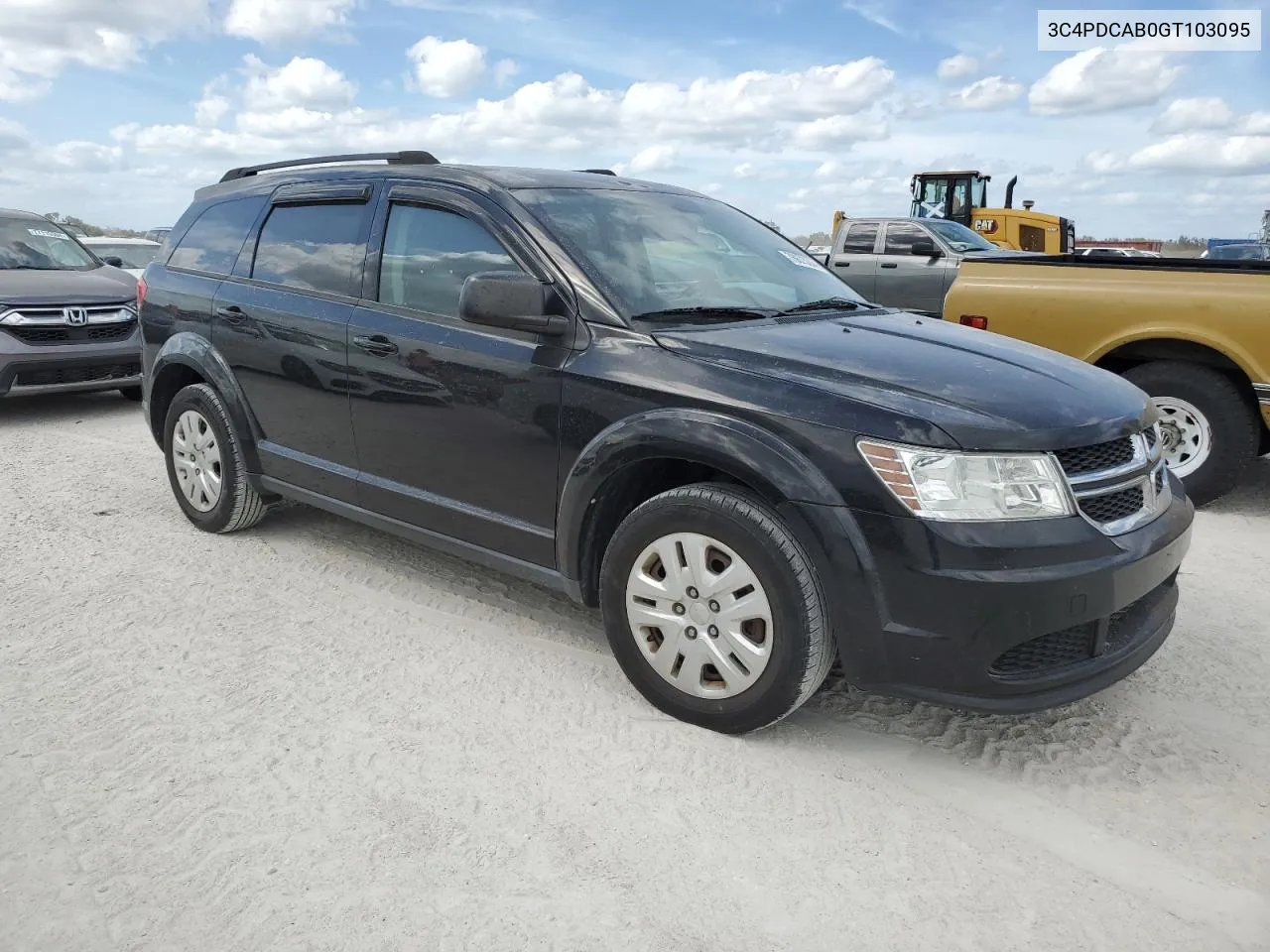 2016 Dodge Journey Se VIN: 3C4PDCAB0GT103095 Lot: 76673244