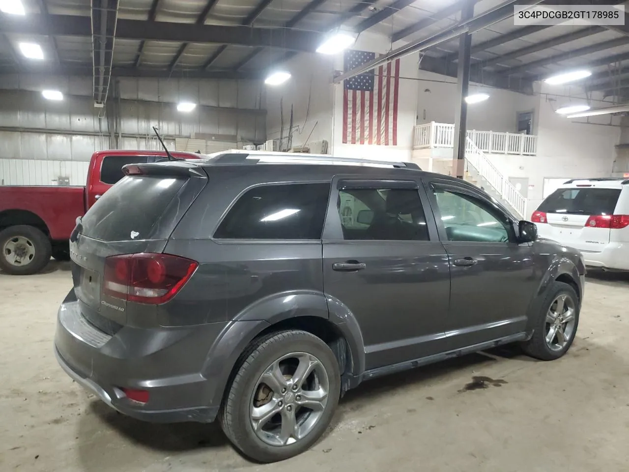 2016 Dodge Journey Crossroad VIN: 3C4PDCGB2GT178985 Lot: 76726264